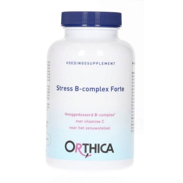 Stress B-Complex Forte contains all the B-complex vitamins in a sufficient dose. Wit. B12 supports normal mental functions