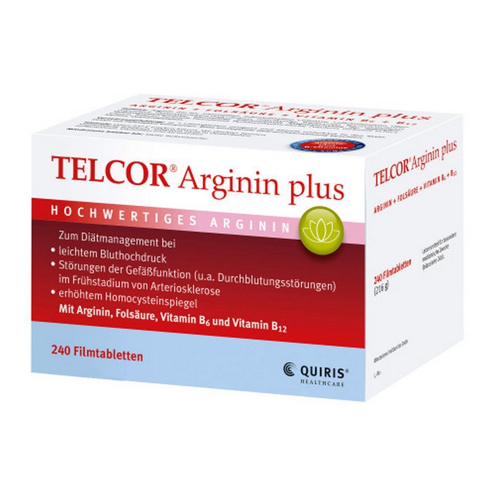 telcor arginin plus 240 Для диеты при умеренно повышенном артериальном давлении