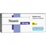 Think about your health. Support the heart and brain with a dietary supplement that contains vitamin B1.