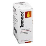 TRAUMANASE gastro-resistant tablets. Active ingredient: bromelain. Fields of application: swelling after injuries or operations