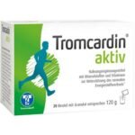 Tromcardin aktiv contains important minerals and vitamins for people who like to be active in their spare time in order to keep fit.