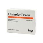 Food supplements UNISELEN 100 NE tablets