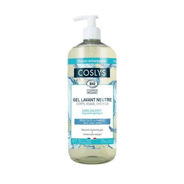 This gentle gel is suitable for washing the entire body and hair.