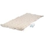 Air mattress with a compressor serving as prevention and treatment of bedsores.