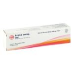 The areas of application of Arnica Comp. Gel (pack size: 100 g) are derived from the homeopathic drug pictures.