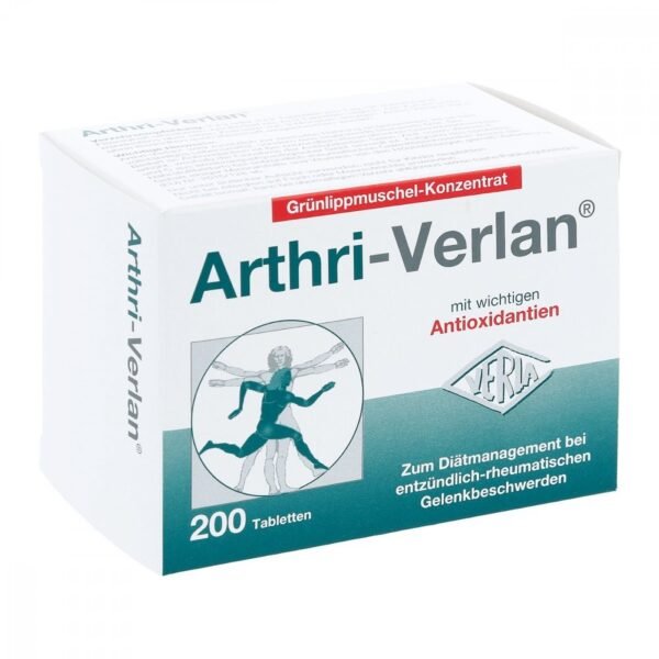 The medical food product Arthri-Verlan® from Verla-Pharm Arzneimittel GmbH & Co. KG is used as an accompanying dietary treatment for rheumatic joint diseases.