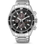 CITIZEN CA0711-80H ANALOG QUARTZ WATCH WITH STAINLESS STEEL BRACELET. Chronoquare mechanism with solar technology Eco-Drive, Kal.