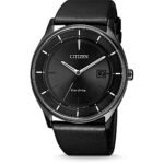 MEN's watch CITIZEN ECO-DRIVE BM7405-19E. Black stainless steel case, lithium-ion battery, mineral glass.