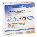 Cool Pack Comfort Cold Warm Compress (pack size: 1 pc) is used for bruises, swellings, insect bites, sore muscles, headaches and toothaches.