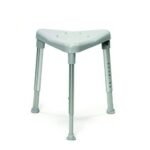 Corner chair usable not only in the shower.