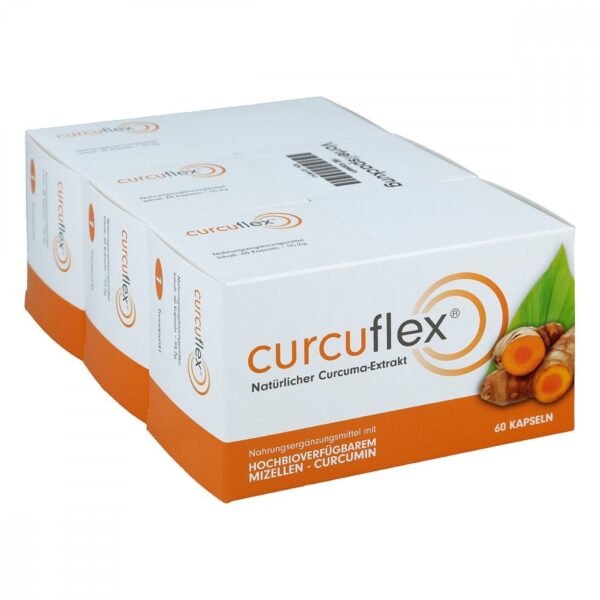 Curcuflex soft capsules provide you with energizing curcumin.