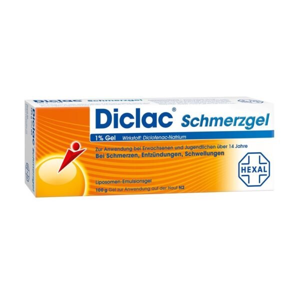 You can use Diclac Pain Gel 1% for the external treatment of pain, inflammation and swelling in the following areas: