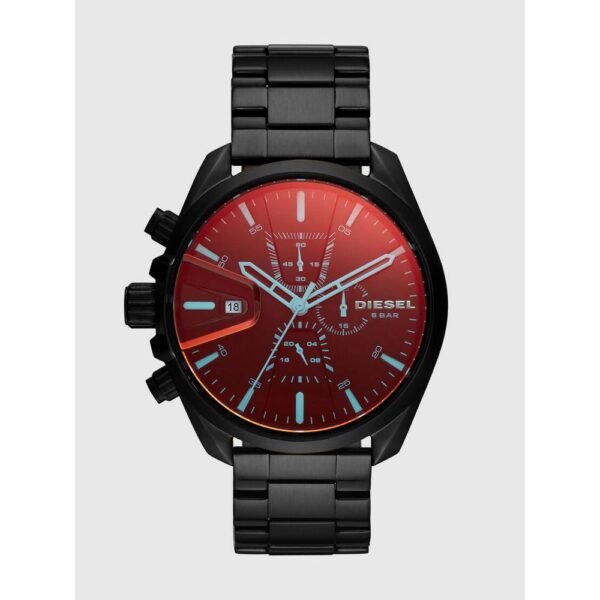 Diesel dz4489 men's wristwatch. The men's left-hand-controlled XL chronograph, from Diesel's "Only The Brave" series, is a stainless steel case.