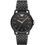 Men's wristwatch Emporio Armani AR80021. The set, consisting of a wristwatch and a replacement case with its own strap, easy to install - gives the watch a completely new look.