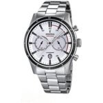 Festina f16818 XL / 1 Men's quartz watch with stainless steel bracelet with chronograph. The Racing Festina Racing sports watch is depicted on the dial of the men's Festina Reading Clock. In fact, the design of the watch looks extremely dynamic.