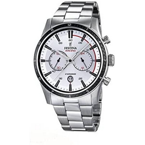 Festina f16818 XL 1 Men s quartz watch with stainless steel bracelet with chronograph ApoZona