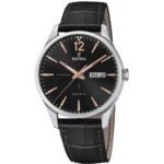 Men's wristwatch Festina f20205 / 4. These stylish men's watches from Festina's exclusive retro collection come complete with a high-quality black leather bracelet.