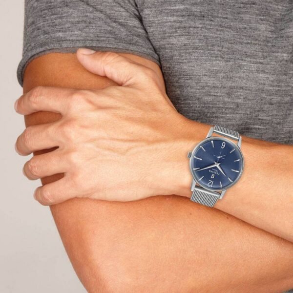 Мужские наручные часы Festina f20252 / 3. Циферблат с солнечными лучами, полированные стрелки, цифры и индексы, малая секундная стрелка.