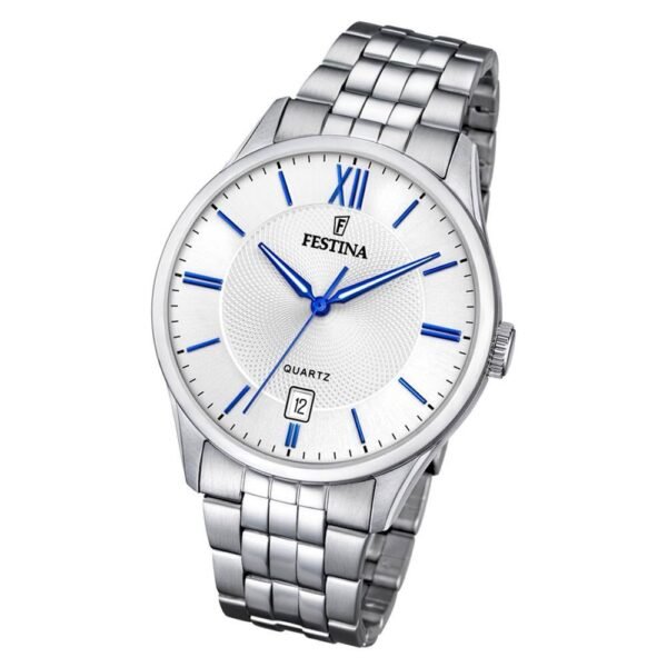 FESTINA F20425/ 4 CLASSIC SILVER UF20425/ 4. The elegant Festina watch has a beautiful silver stainless steel bracelet with a folding clasp.