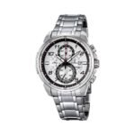 Men's quartz watch with Festina f6842 / 2 bracelet. Men's bracelet watch analog quartz watch.