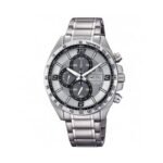 Festina F6861 / 2- Unisex wristwatch for adults. This men's sports watch from the exclusive Festina Timeless Chronograph collection features a high-quality stainless steel silver bracelet.