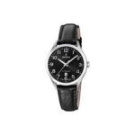 Men's wristwatch Festina XL Classic Analog Leather F6806 / 2. The shape of the case: round body.
