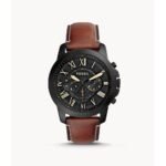 Fossil fs5241. Black matte stainless steel case.