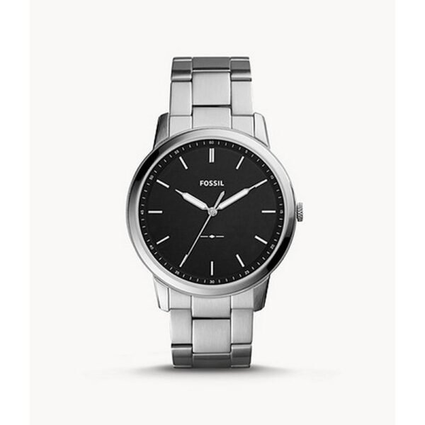 Fossil fs5307 watches are men's. The Watch with the Fossil bracelet for men is a minimalist stainless steel case (44 mm).