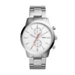 Fossil fs5346 men's watch townman (44 mm). The Fossil watch with the men's bracelet - Townman (44 mm), stainless steel case (44 mm), color: brown, stainless steel bracelet coating.