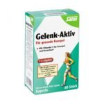Joint active capsules Salus (pack size: 60 pieces) contains vitamin C for collagen formation, bones and cartilage.
