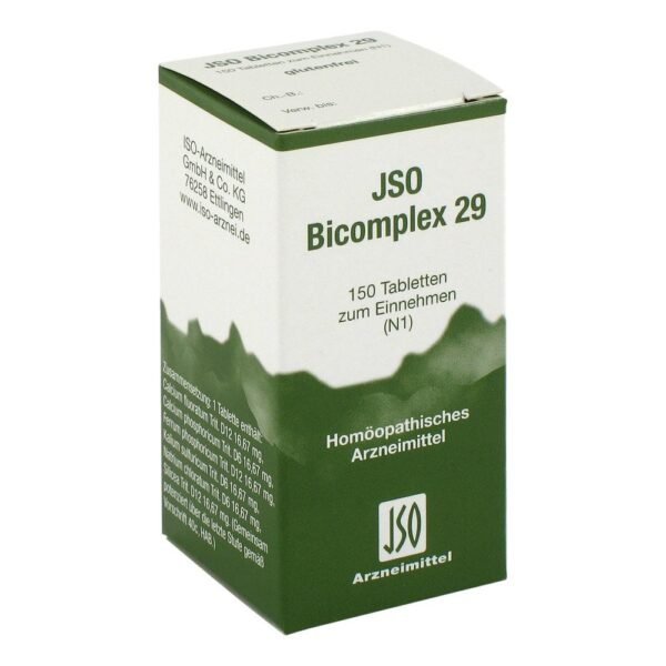 Jso Bicomplex remedy number 29 is one of the natural products that are enjoying increasing popularity and that you can buy online at your internet pharmacy at a particularly low price.