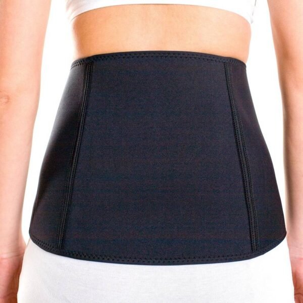Lightweight and elastic neoprene kidney belt with easy application with a thermal effect.