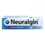 Neuralgin pain tablets 250mg / 200mg / 50mg (pack size: 20 pcs) pain tablets are used to relieve mild to moderate pain, such as headache, toothache or menstrual pain, as well as to reduce fever.