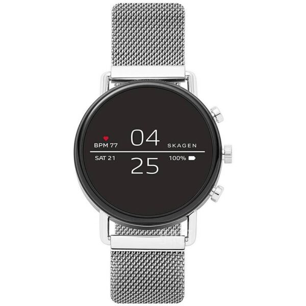 Мужские часы Skagen Connected Falster Gen 4 SKT5102. Часы с сенсорным экраном, индивидуализированный дифференциальный лист, функция быстрого отсоединения.