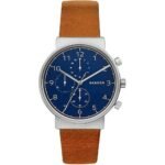 SKAGEN SKW6358 MEN'S WATCH. Stainless steel case, frosted mineral glass, waterproof to 5 bar.
