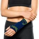 Active wrist bandage for use in sports, work and everyday life