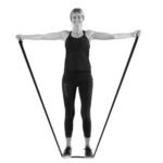 Long textile elastic rubber with loops for individual settings. Use it anywhere, anytime and improve your attitude!