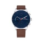 Tommy Hilfiger th1791487 Men's Watch - Brown - stainless steel. The material of these watches is resistant to mineral keel, and the waterproofness of the watch is 5 ATMs (soul).