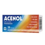 Acenol tablets are a pain reliever and antipyretic drug. Acenol contains paracetamol, used in pain of various origins (headache, toothache, joint pain, menstrual pain, neuralgia and others). The drug can be used in adults and children over 6 years of age.