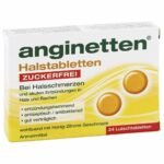 For mouth and throat disinfection