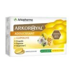 These sore throat lozenges, with a delicious honey-lemon flavor, contain propolis, papain, vitamin C and marshmallow.