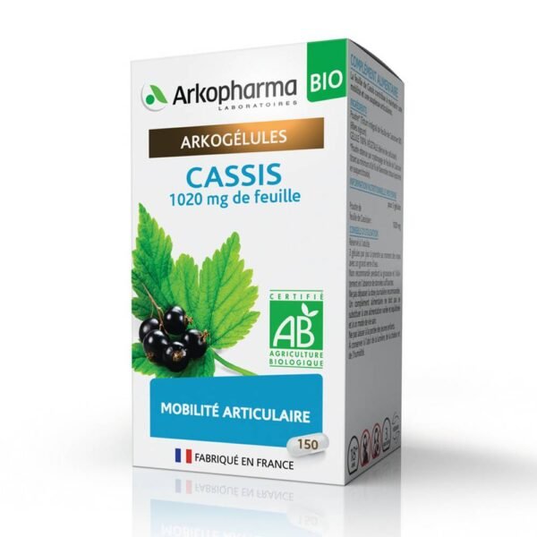 ARKOPHARMA CASSIS 150 CAPSULES ARKOCAPS