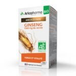ARKOCAPS GINSENG, food supplement stimulating the immune system and improving both physical and intellectual performance.