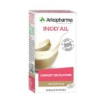 Пищевая добавка Arkocaps Inod'Ail, Arkopharma, основана на чесноке. Он показан для поддержания хорошего общего кровообращения (легкая гипертензия, холестерин, профилактика атеросклероза).