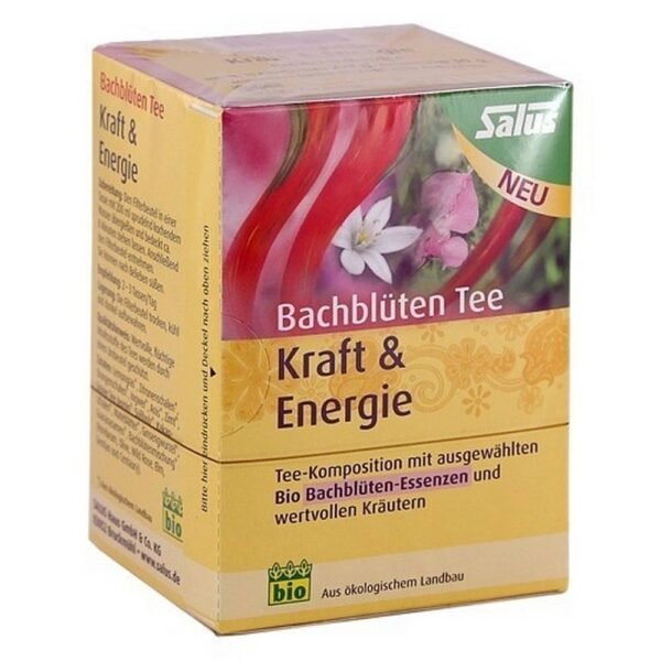 Bach flower tea strength & energy organic Salus