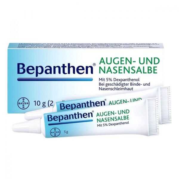 For damaged connective and nasal mucosa