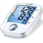 The Beurer BM44 is a blood pressure monitor for fully automatic blood pressure and pulse measurement. It's easy to use and has an easy-to-read LCD display. The Beurer BM44 with arrhythmia detection is suitable for upper arm circumference of 22 to 30 cm.