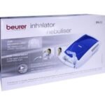 The Beurer IH 20 inhaler (PZN: 441394) with its high-quality compressor compressed air technology ensures perfect supply of the diseased airways. In addition to an adult mask, the equipment also includes a child mask and an extra long compressed air hose.