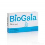 BioGaia Gastrus 30 Mandarin-flavored chewable tablets on sale in our organic pharmacy, is formulated with a synergy of probiotics (Lactobacillus Reuteri - Protectis + Gastrus) to restore and maintain a healthy balance of the natural gastric flora. This food supplement participates in the reduction of gastric acid disorders.