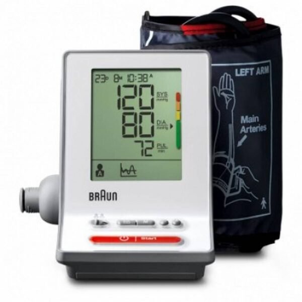 Upper arm blood pressure monitor